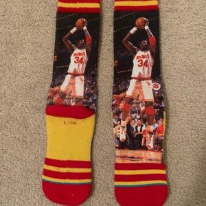 Hakeem Olajuwon Stance Socks